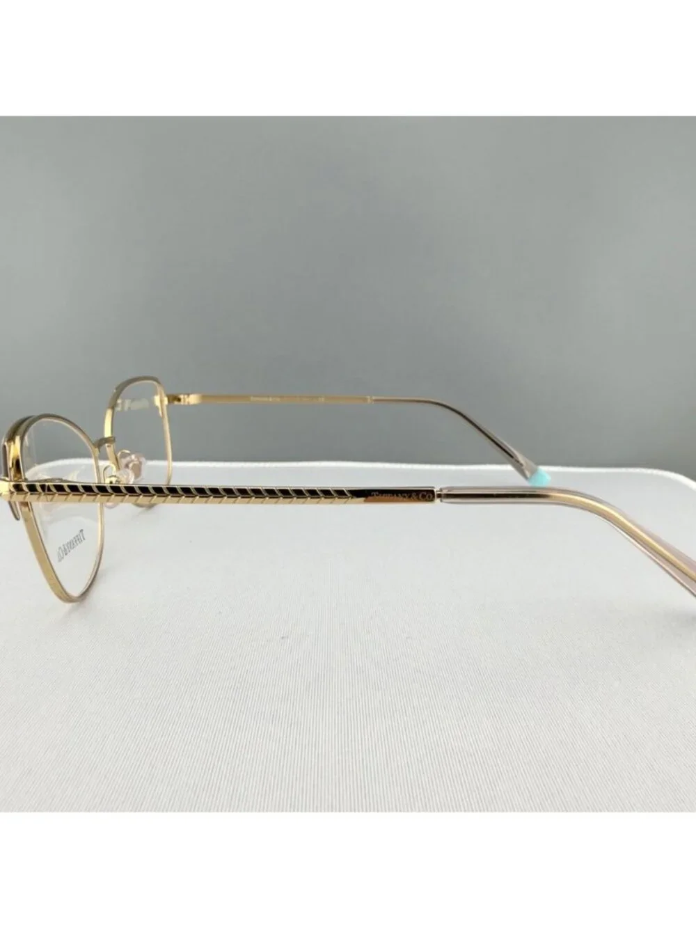 Tiffany & Co. Eyeglasses Frames TF 1136 6133 Gold Grey 53-16-140